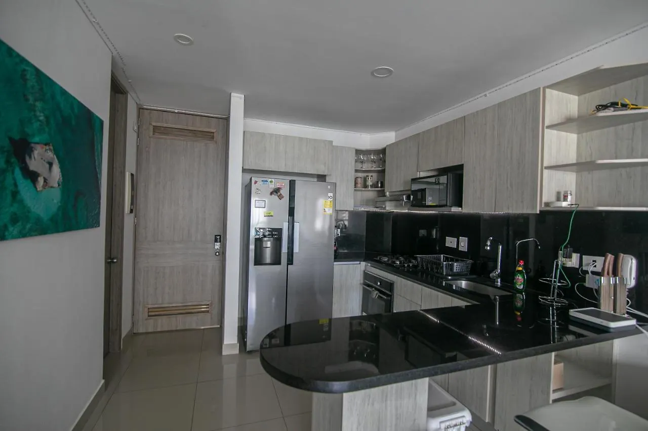 Apartamento Piso 18 Vista Al Mar En Cartagena Κολομβία
