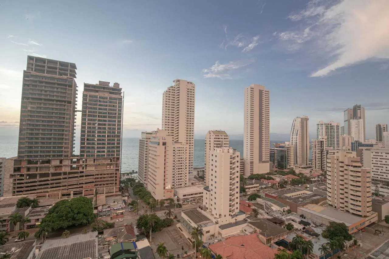Apartamento Piso 18 Vista Al Mar En Cartagena Apartment